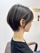 レイルバイエクラート 大宮西口店(REAIL by ECLART)&nbsp;マッシュ　ショート　グレージュ　髪質改善