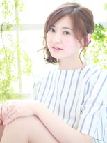 [K-two銀座]甘めフェアリーミディアム夏のヘアアレンジ