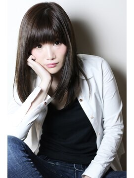 タグ(#tag) #ココア系ツヤロング