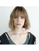 クーラ(Cura)&nbsp;ラフさがオシャレ！オトナのカジュアルボブ。【Cura山口】