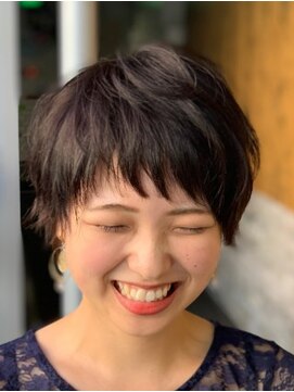 ジーグロウ 札幌大通(G grow) 【札幌G grow】マッシュショートレイヤー◎20代30代40代50代60代