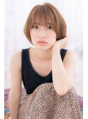 伸ばしかけにも◎ナチュラルかわいい丸みショート