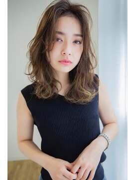 シエン 本店(CIEN) CIEN by ar hair『片瀬真吾』大人可愛いふわふわセミディ