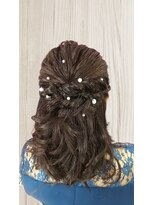 ハナココ 水戸店(hana Coco) ハーフアップ