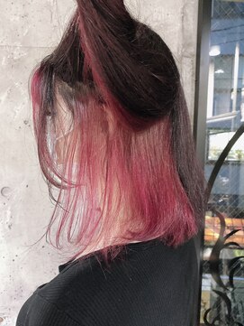 サロンドミルク 原宿(salon de MiLK) インナーピンクレッド