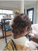 成人式ヘアセット