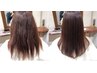 【しっかり伸び自然】縮毛矯正＋カット＋トリートメント ￥14800