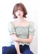 オーロ 宝塚店(ORO)&nbsp;ミルクティベージュAラインボブ