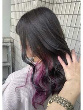 マティーナ ヘアー 池袋(Matina hair) 【インナーピンクラベンダー】