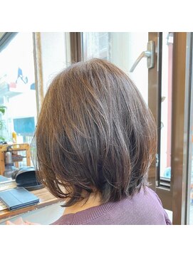 ギフト ヘアー サロン(gift hair salon) 柔らかレイヤードミディアム