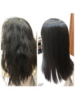 ヘアーグラン(Hair Gran.)&nbsp;縮毛矯正施術例