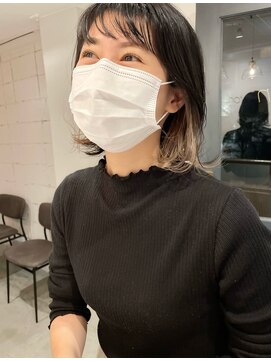 レトン 銀座(leton) ボブ/オリーブグレージュ/マッシュショート[東銀座/銀座]