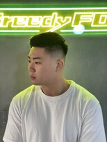 グリーディーフォックス 代々木(Greedy FOX) かき上げヘア/サイドパート/韓国マッシュ/フェードカット/代々木