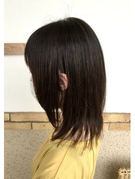 トップヘアー 中庄店(TOP HAIR fuapua) 暗髪レイヤー