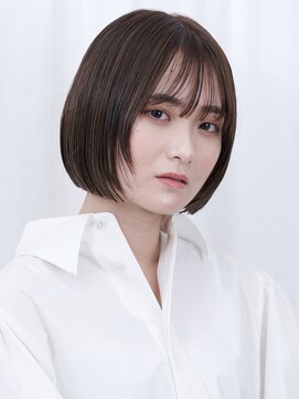 ピークアブー アヴェダ アトレ恵比寿(PEEK-A-BOO AVEDA) 顔まわりレイヤー柔らかボブヘア　恵比寿須賀真之介