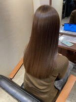 シェノン サントル(CHAINON CENTRE)&nbsp;前髪/マチルダボブ/ピンクベージュ/インナーグレージュ