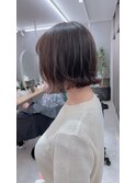 イメチェン/ボブ/ショート/ブラウン／髪質改善