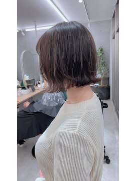 サンド 池袋(sand) イメチェン/ボブ/ショート/ブラウン／髪質改善