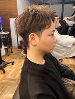 アイリーヘアデザイン(IRIE HAIR DESIGN) 【IRIE HAIR赤坂】ツーブロック×アップバング