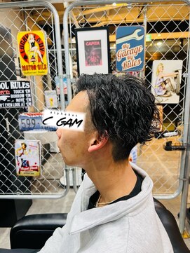アルファベットシーガム(C gam) ツイストスパイラルパーマがかっこよくならない訳ないよね