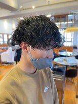 オーガニックマインド 坂戸 鶴ヶ島(organic+mind) 20代30代メンズツイストパーマ清潔感大人カッコイイショート