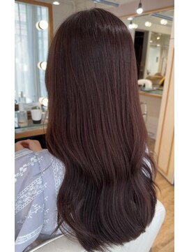 ネオリーブ チロル 横浜西口店(Neolive CiroL.) ピンクブラウン　ハホニコトリートメント