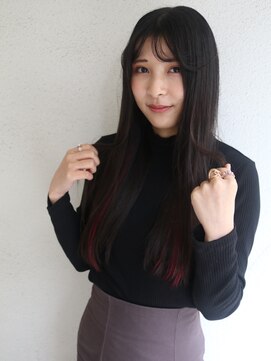 ブゾン(buZon) 【buZonブゾン】イヤリングカラー×コスメストレート