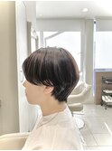 耳掛けで可愛いマッシュショート【Ash大泉学園 横山】