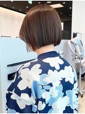 ぷつんっとラインボブ*ミニボブ*ショートボブ*ナチュラルボブ
