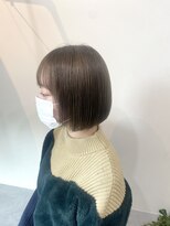 ソソ(soso)&nbsp;soso ちょこっとレイヤーボブ×ミルクティベージュ 30代40代