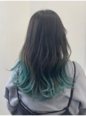ミントグラデーションカラー