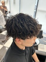 オーシャントーキョー(OCEAN TOKYO) メンズパーマツイスパ波巻きスパイラルマッシュセンターパート