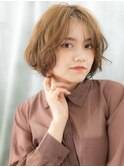 ふわカールでフレンチカジュアルミディヘアo小山20代30代40代