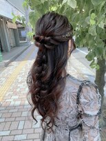 シャーマン(SHERMAN)&nbsp;ハーフ&編み下ろしmixアレンジ♪