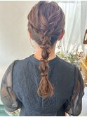 お呼ばれヘアセット