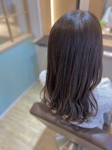フレッサ(flesa) ロング　アプリッコトグレー　透明感