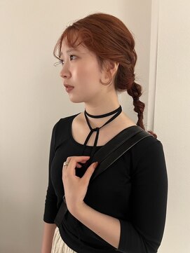 サンデイズド(SUNDAZED) ブリーチなし/オレンジベージュ