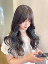 ソピ バイ インビテーション(sopi by invitation) インナーカラー オリーブベージュ インナーグリーン Wカラー