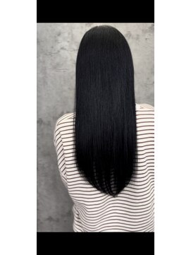 ルーツアイリー 心斎橋(ROOTS IRIE) 20代30代40代/ブルーブラック/エクステロング