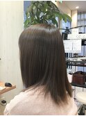 縮毛矯正セミロング
