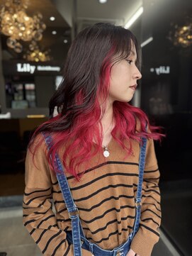 リリー ヘアーアンドビューティー(Lily) デザインカラー
