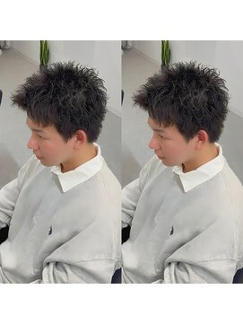 ブライト(BRIGHT) スパイキーショートスパイキーパーマ