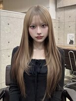 ルフレ 新宿歌舞伎町店(Reflet)&nbsp;カラー/馴染ませカット/枝毛カット/プルエクステ