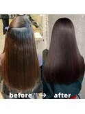 髪質改善/縮毛矯正/美髪/艶髪/弱酸性縮毛矯正/美髪ストレート