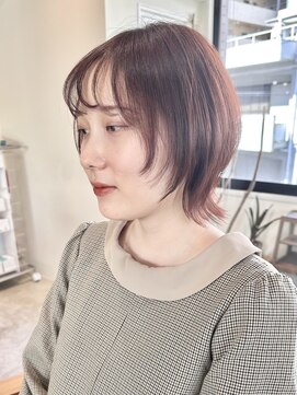 リグリー(regree) 大人ショート黒髪マッシュショートハンサムショート前髪長め