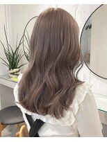 フォト 富山(foto)&nbsp;姫カットレイヤー/くすみベージュ/韓国風巻き/顔周り/前髪/富山