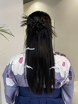 リル 茅ヶ崎(Liru:) ヘアセット/ヘアアレンジ/カチモリ/編みおろし/ハーフアップ