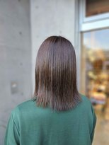 オーガニック ライフ 若葉 鶴ヶ島(organic+life)&nbsp;ウィンター◎ブリーチなしチョコレートブラウン艶髪