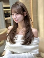 ロンドガーネット 池袋(Lond garnet)&nbsp;暗めカラー/グランマッシュ/デザインカラー/レイヤーカット/池袋