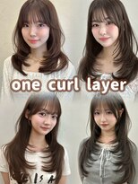 アンカーバイナチュラル(anchor by natural)&nbsp;韓国風/レイヤー/前髪カット/オリーブ/透明感/ハッシュカット